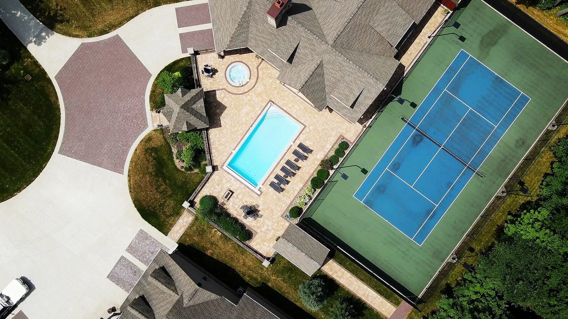Family-Friendly Inground Pool Designed by a Pool Company Near Me in Lake Township, OH