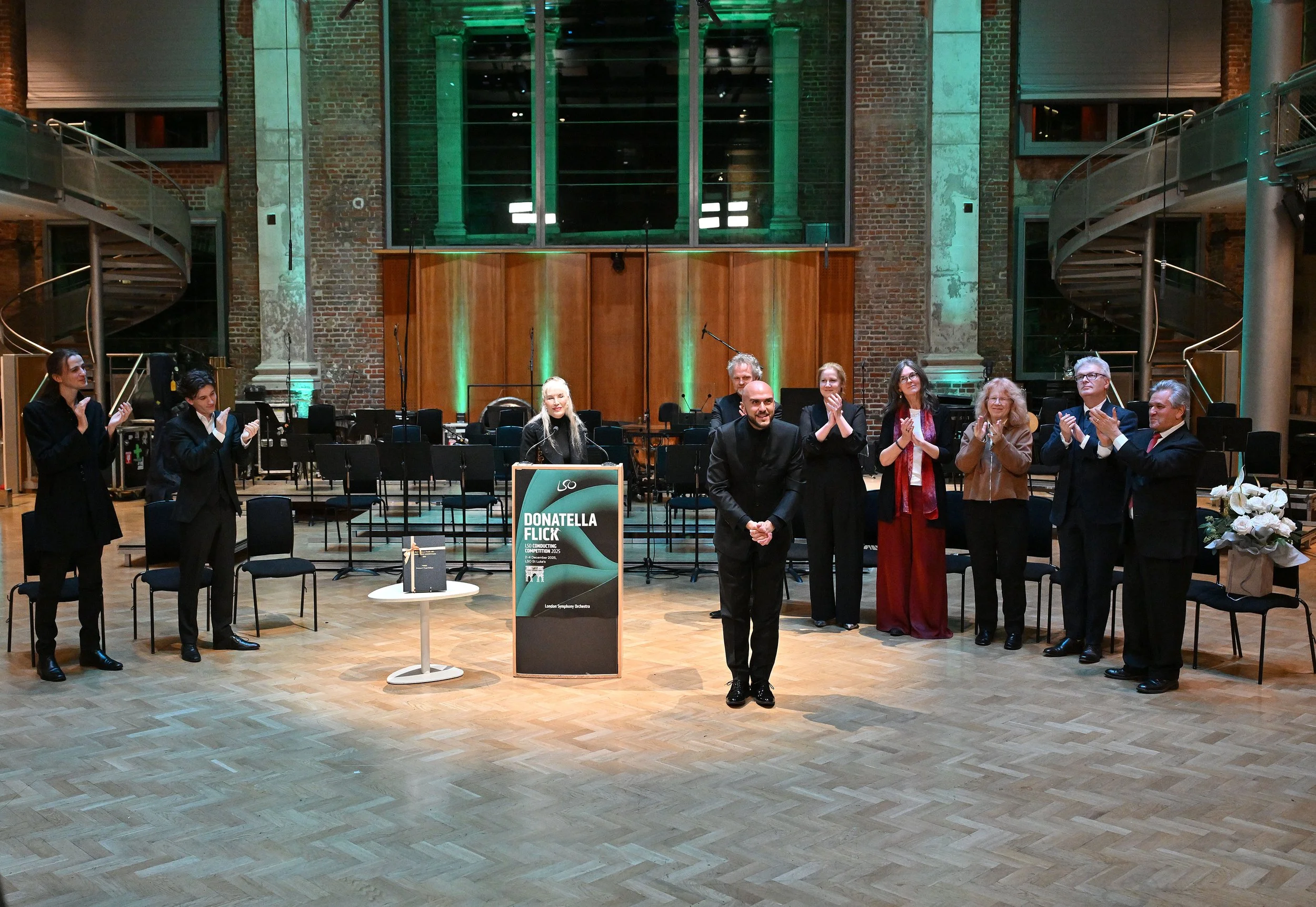 Matteo Dal Maso and DFCC jury (c) Mark Allan