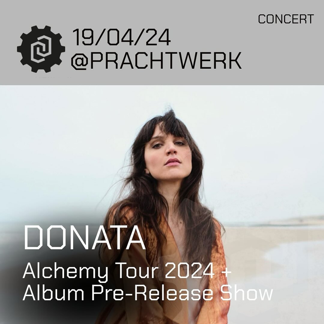 We are so thrilled for tomorrow!🫶

Berlin-based singer-songwriter and producer Donata&nbsp; presents her second full length album&nbsp;Alchemy&nbsp;which she releases on her own imprint Donata Music on April 26th 2024. This will be her first solo he