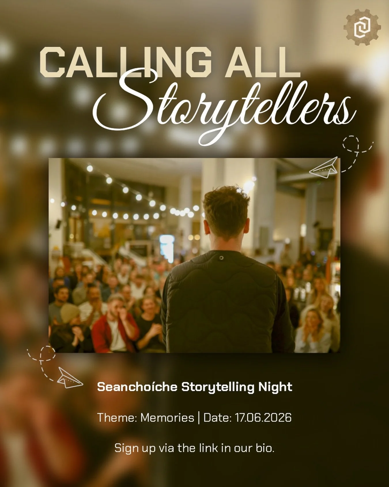 Got a story to tell? Or a personal anecdote you wanna get off your chest? No matter what it is, join us on June 17th for Seancho&iacute;che&rsquo;s Storytelling Night to share your story around the theme of &ldquo;Memories.&ldquo; Sign up via the lin