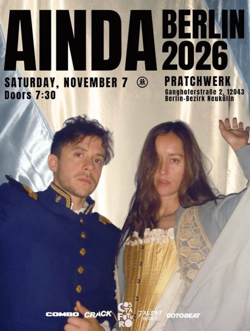 Ainda weave rich harmonies and atmospheric sounds into a live set that feels both intimate and expansive. From quiet, delicate passages to powerful emotional peaks, every moment invites you deeper into their world 💓 Nov 7th - Don&rsquo;t miss out!

