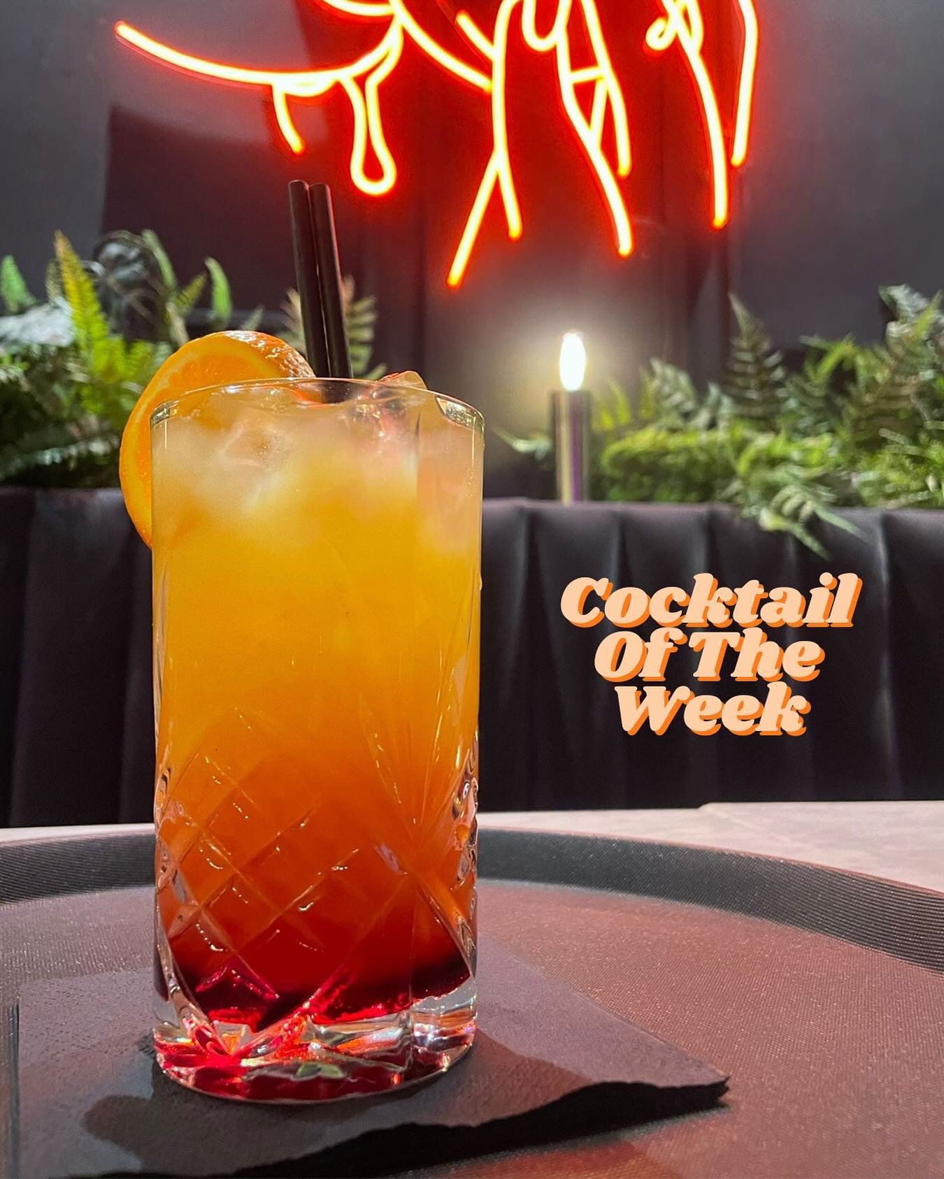 COCKTAIL OF THE WEEK - TEQUILA SUNRISE

Tequila, Cointreau, OJ, Grenadine lemon juice

#cocktailoftheweek #cocktails #tequila