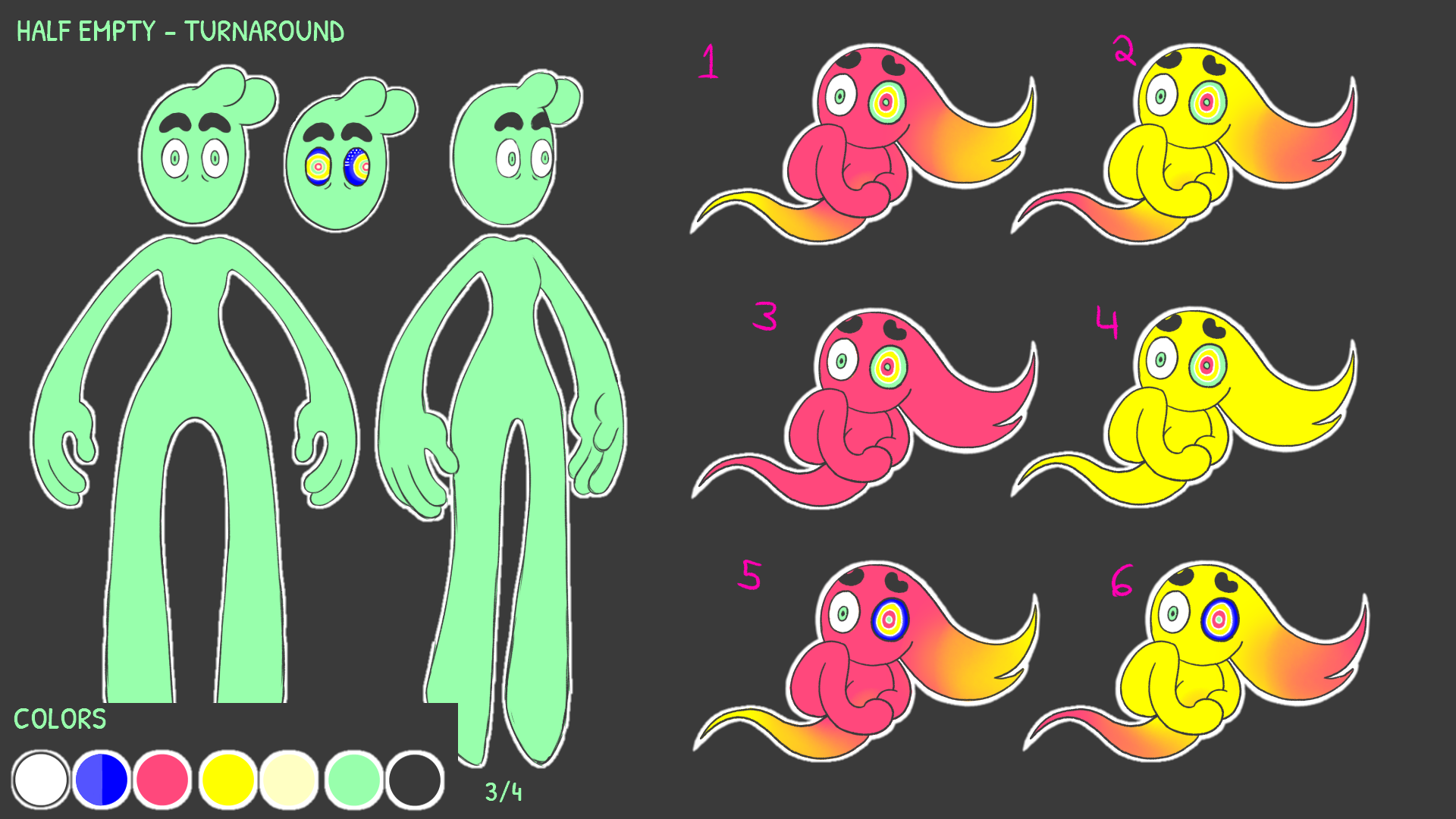 The Child - Color Exploration 