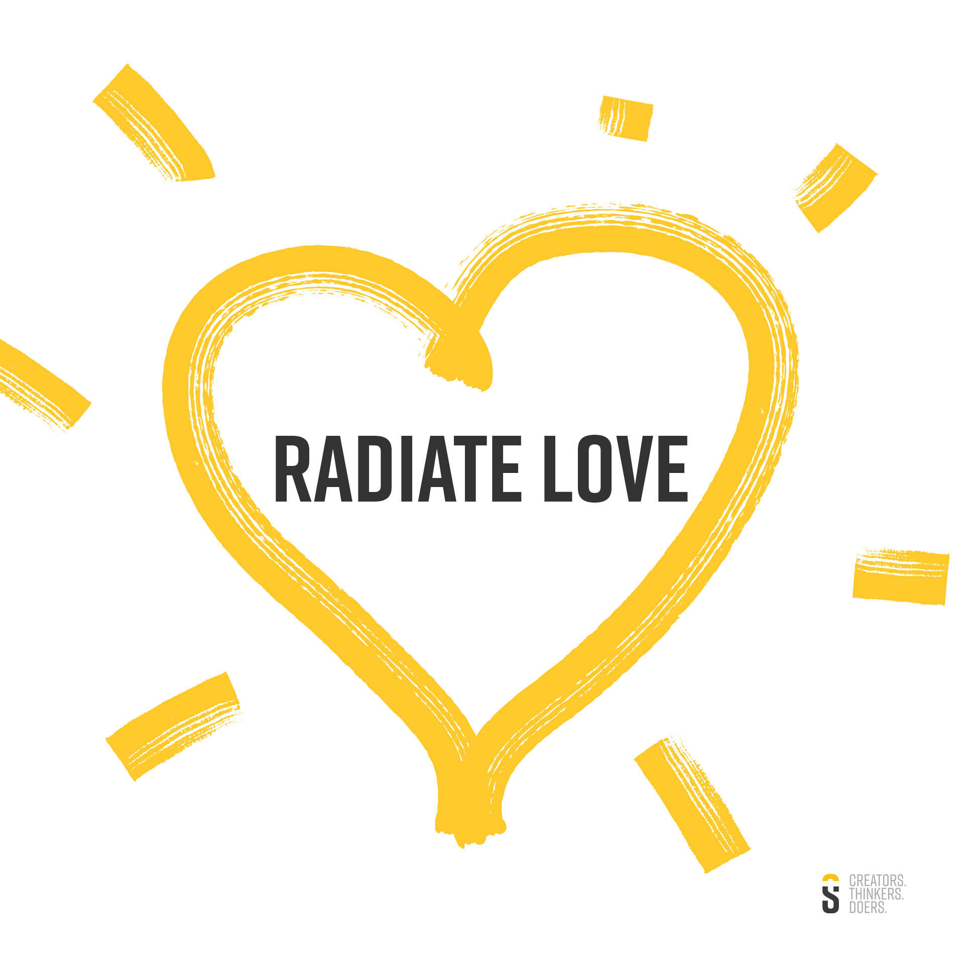 Sunny Side Up Radiate love!