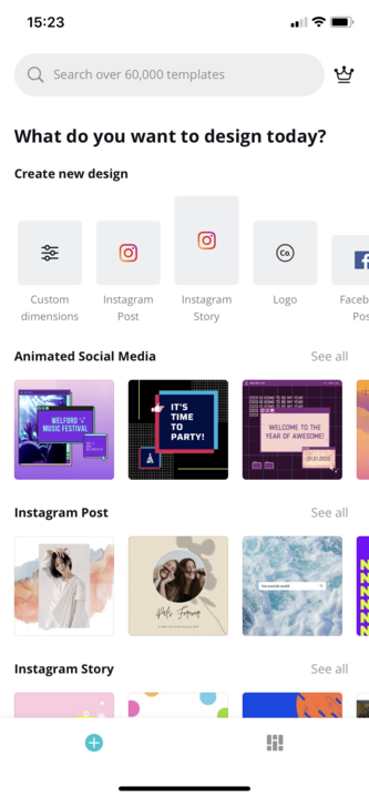 Canva Animated Social Media