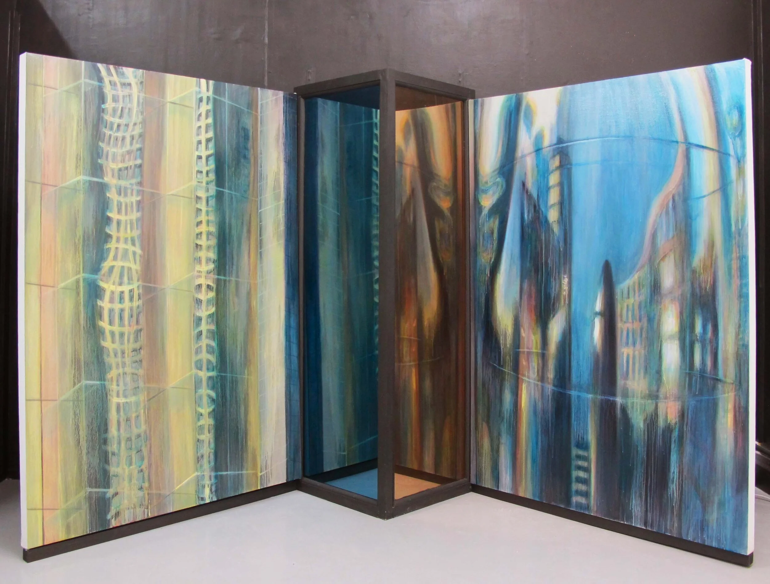 Ethereal Reflections (Installation) 2015 Mixed Media Installation