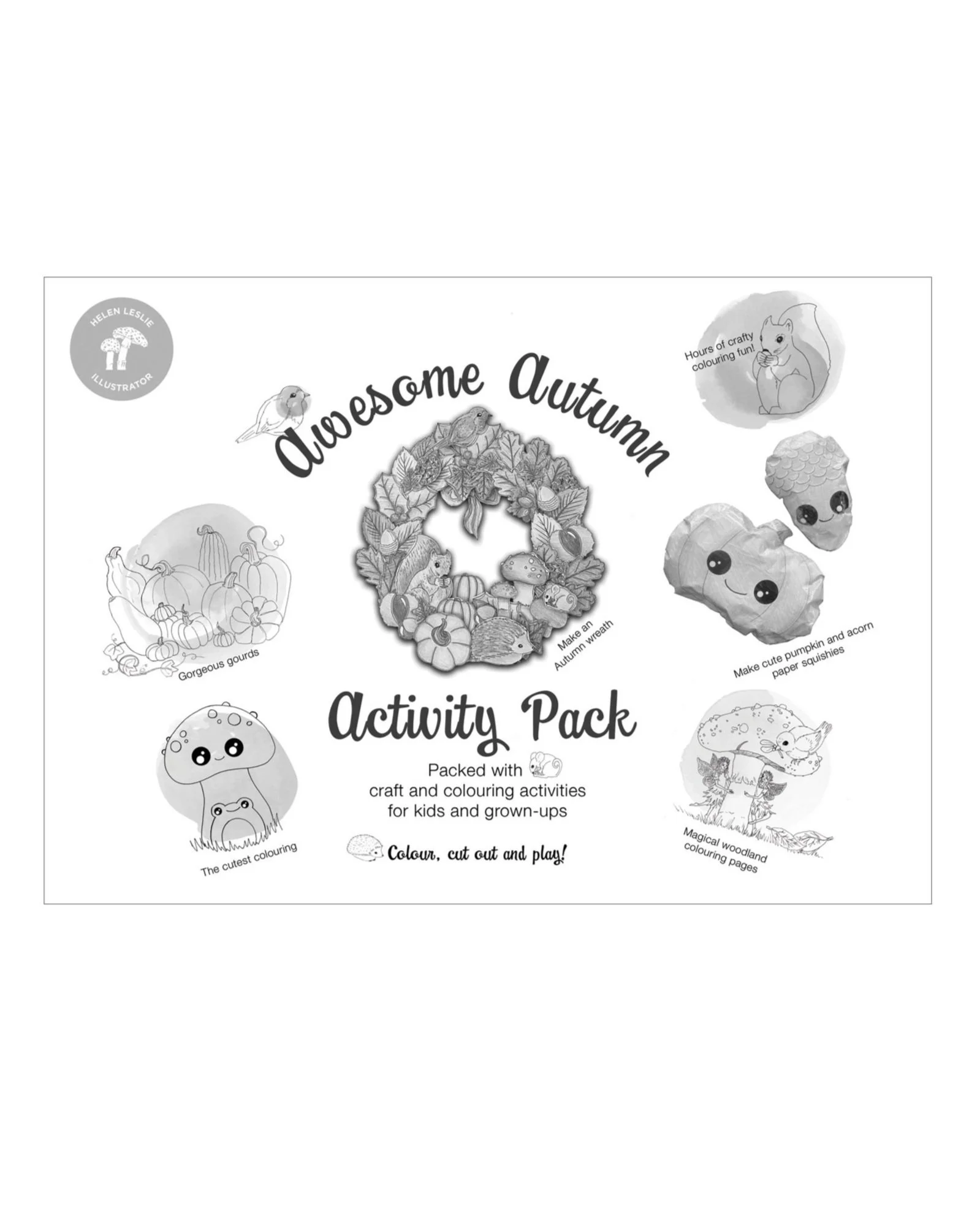 Awesome Autumn activity pack (pdf download)