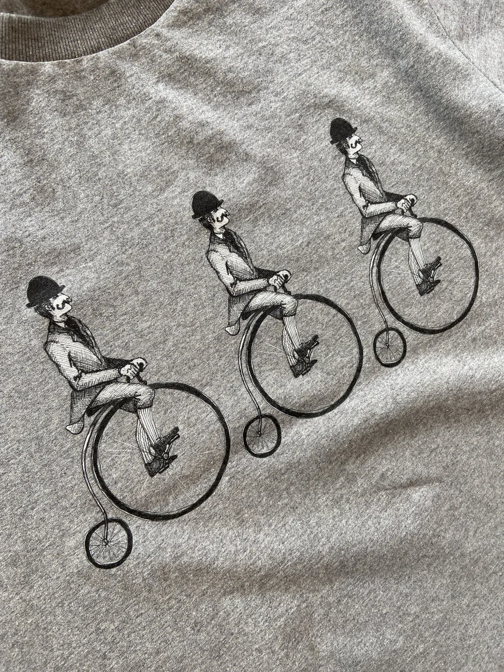 Penny Farthing gentlemen cyclists tee