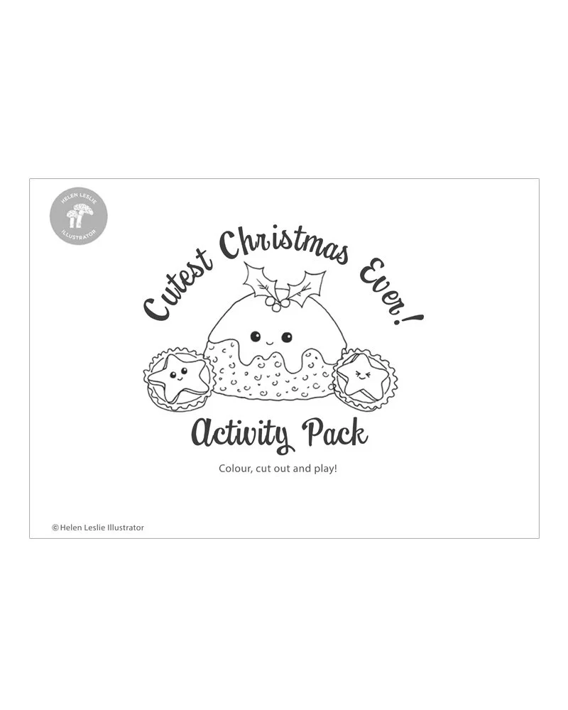 Cutest Christmas Ever! activity pack (pdf download)