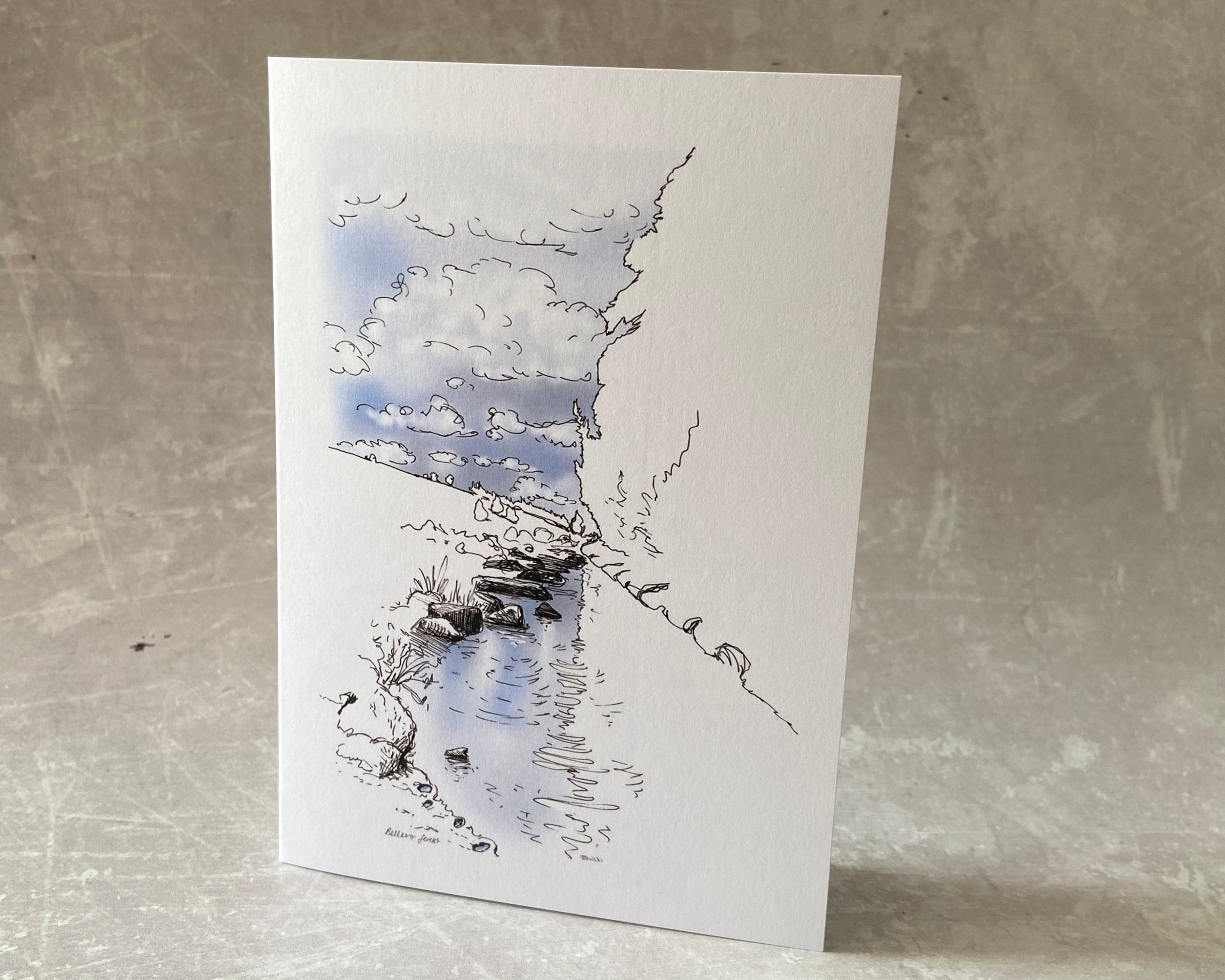 Dartmoor illustrated greetings cards by Devon artist Helen Leslie Illustrator
