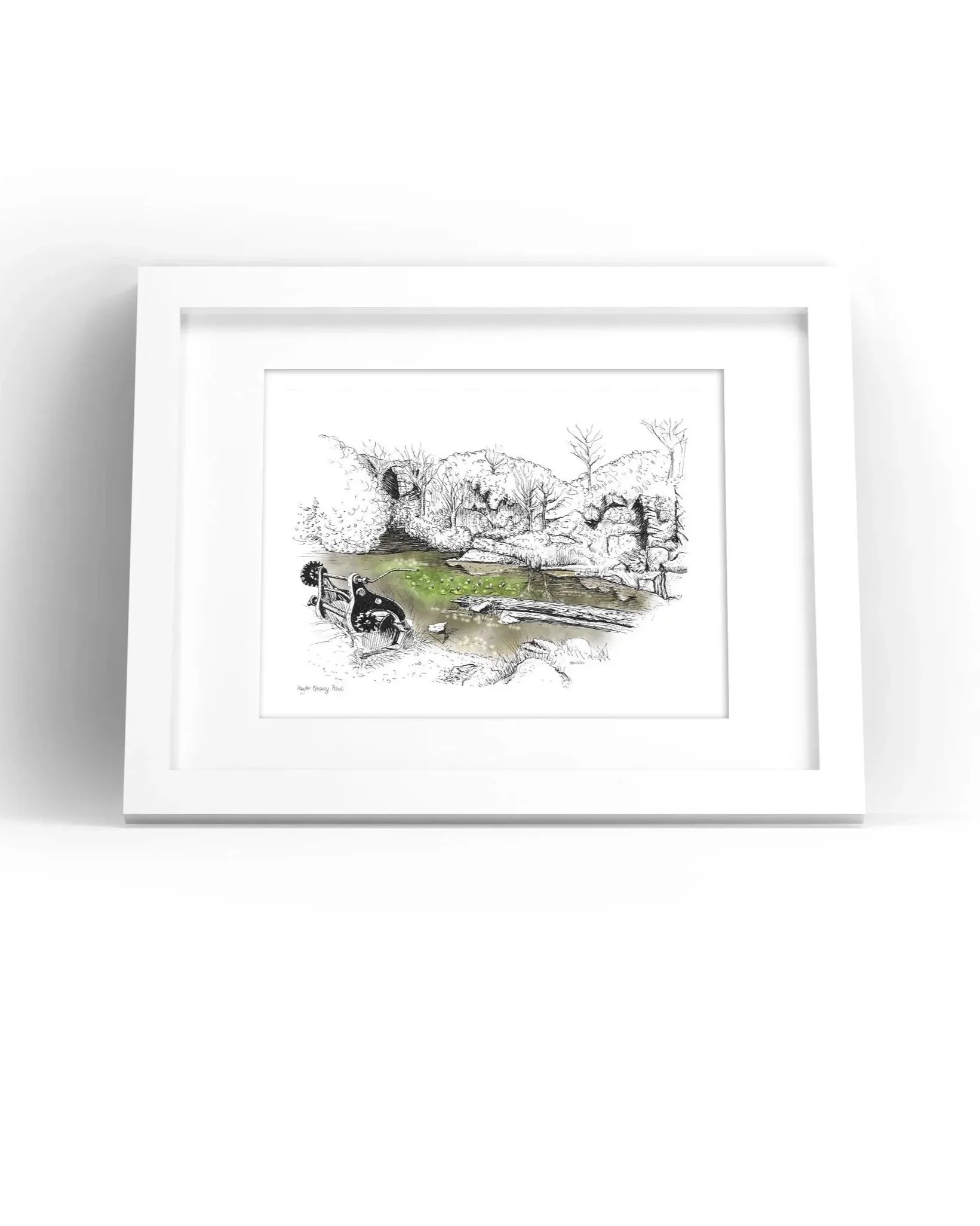The Pond at Haytor Quarry, Dartmoor