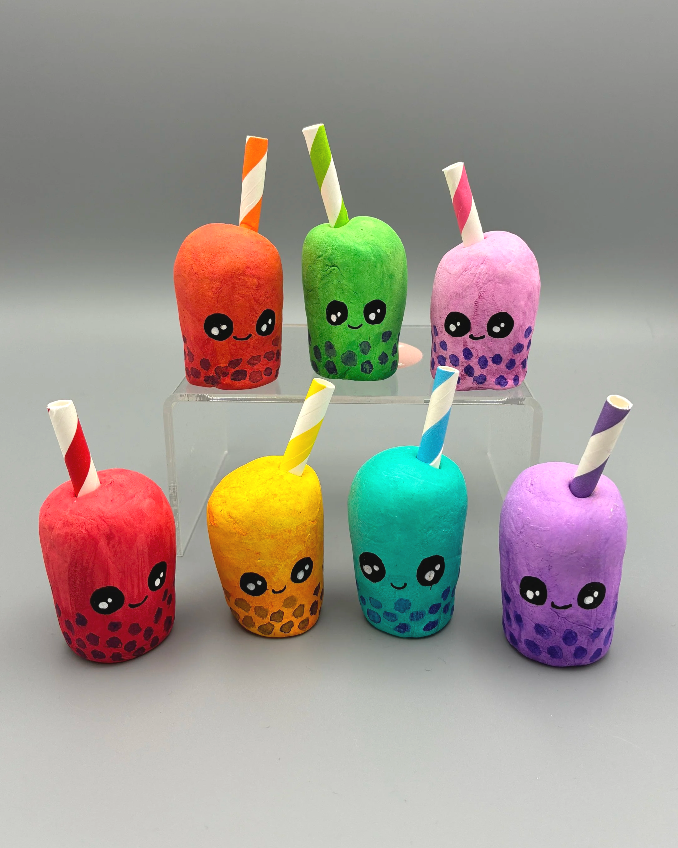 Drinks clay desk buddies