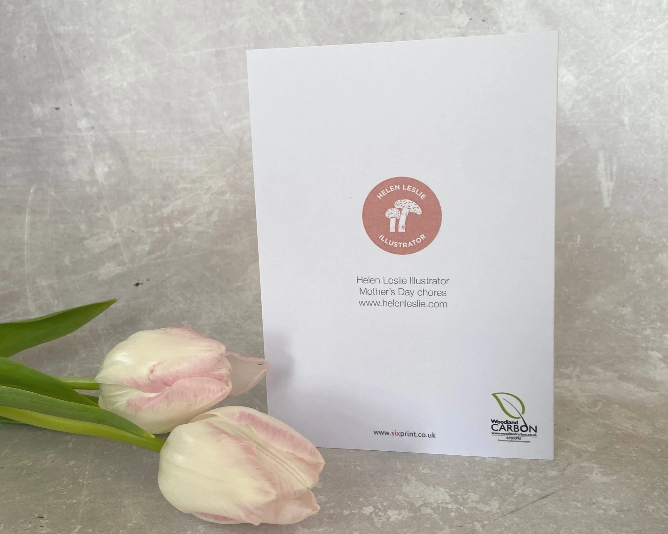 Mother's Day chores illustrated sarcastic retro greetings card for Mums