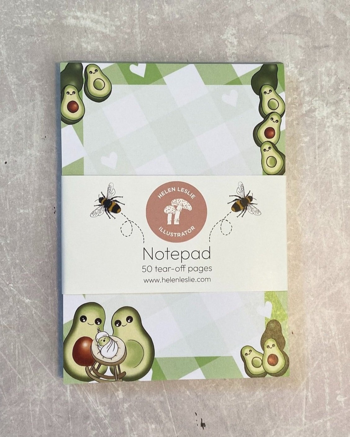 Avocado A6 notepad