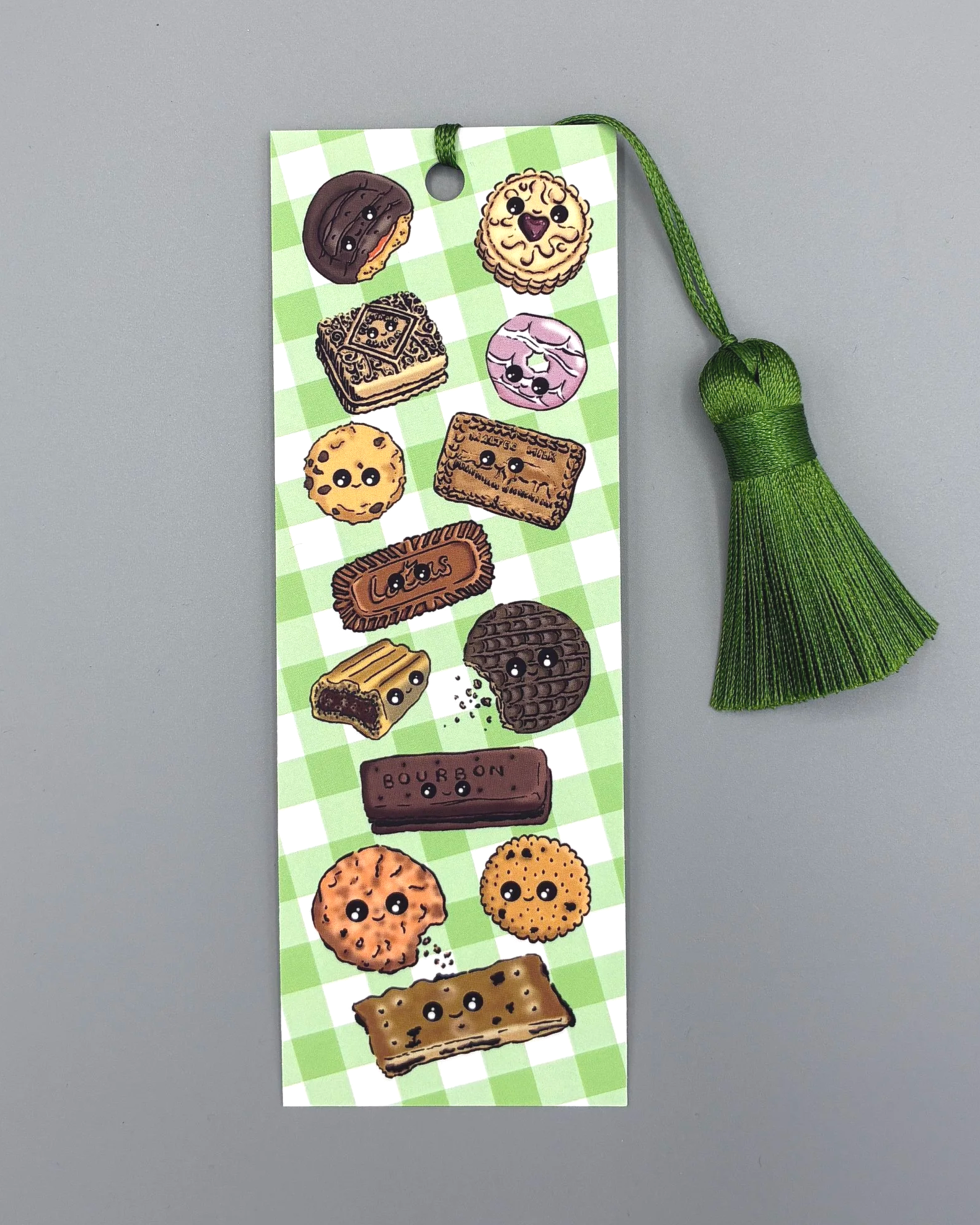 Cute food bookmarks