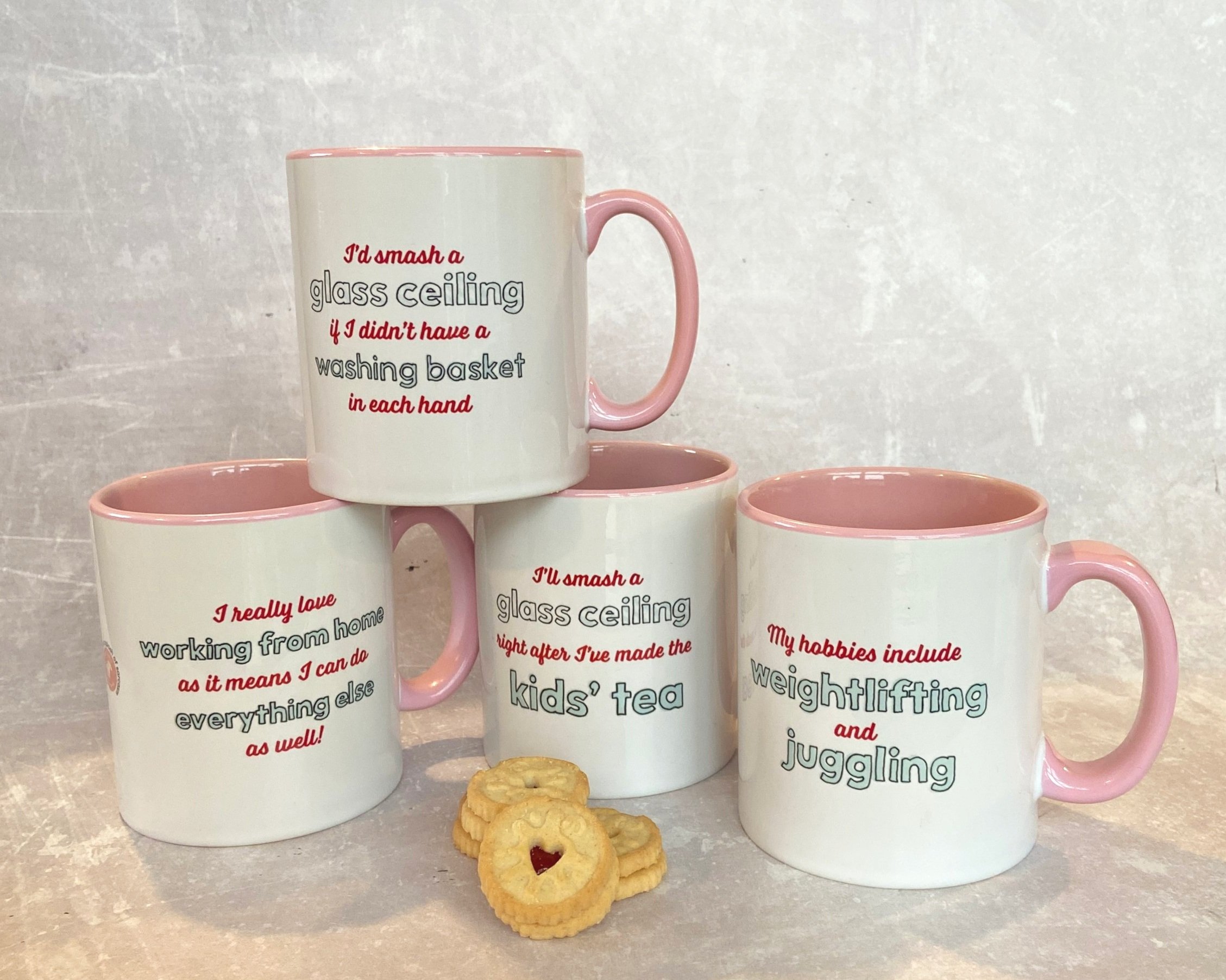 Sarcastic Fantastic retro 1950s housewife style illustrated mug working from home, domestic load, glass ceilings, patriarchy, motherhood, mental load, ideal gift for women (Copy)