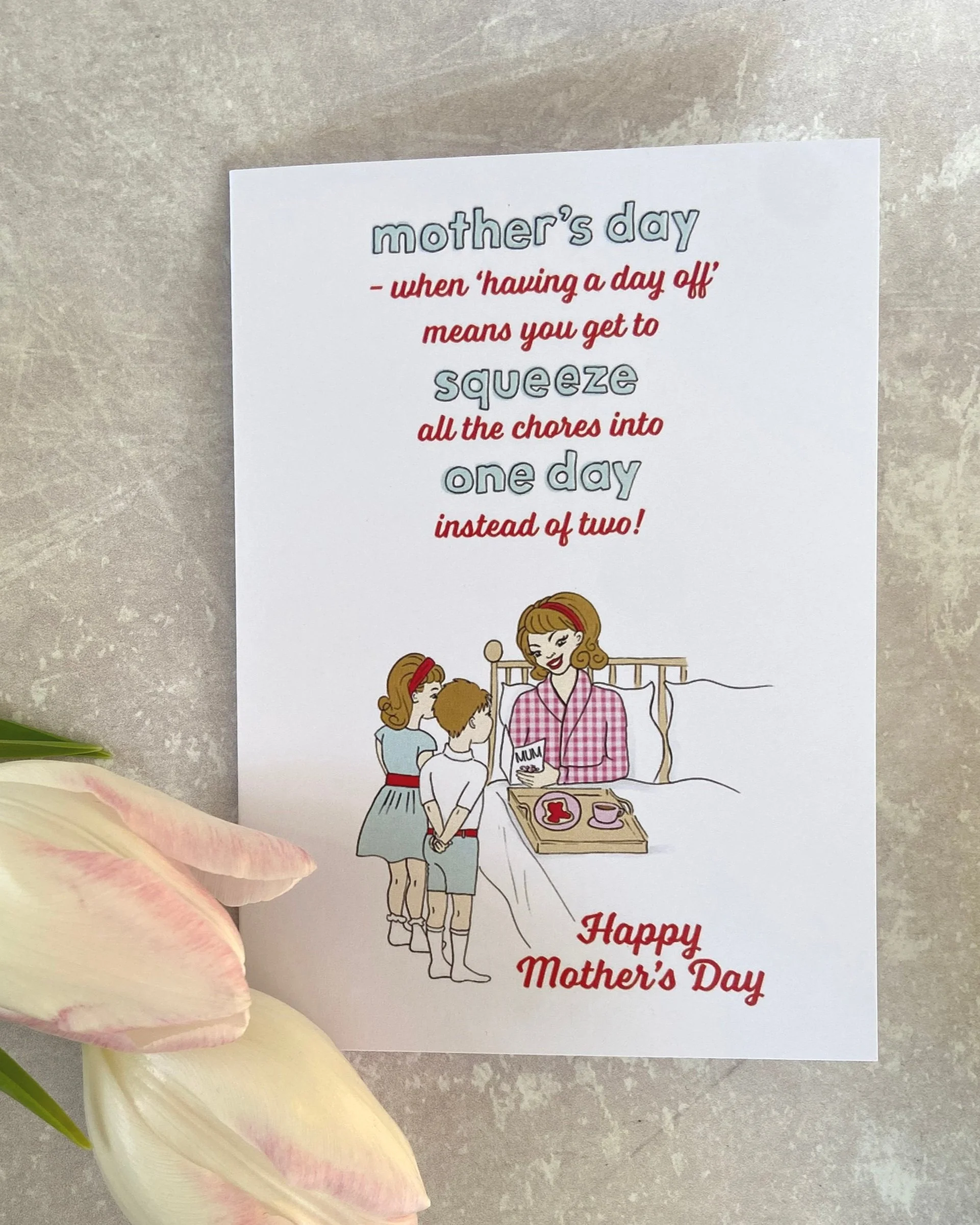 Sarcastic Fantastic card: Mother's Day