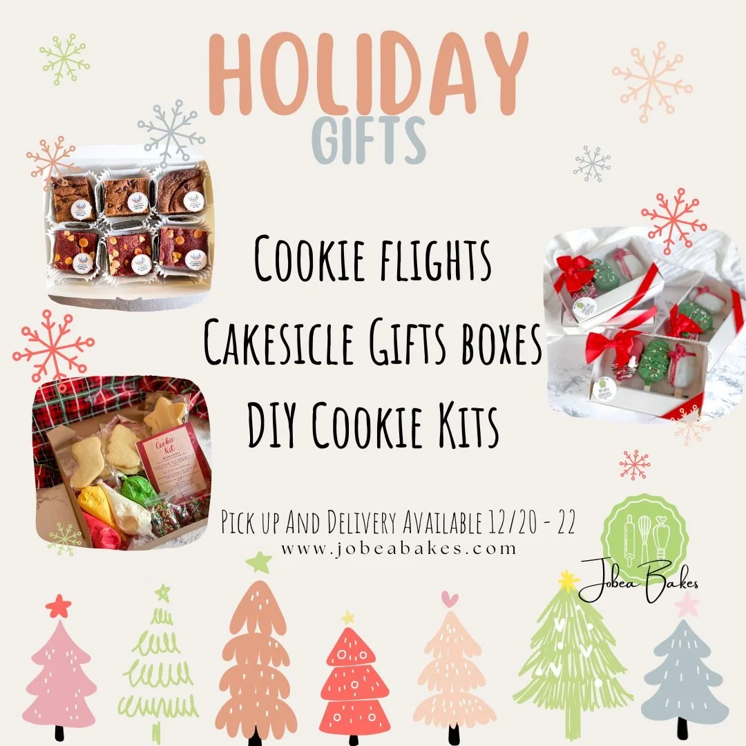 Holiday Gifting Made EASY! 🎄✨

From festive cakesicles, cookie flights, and DIY decorating kits, these treats make the perfect gifts for teachers, coworkers, neighbors, or anyone who needs a little extra cheer.

🎁 Order by Dec 18 &mdash; Pickup Dec