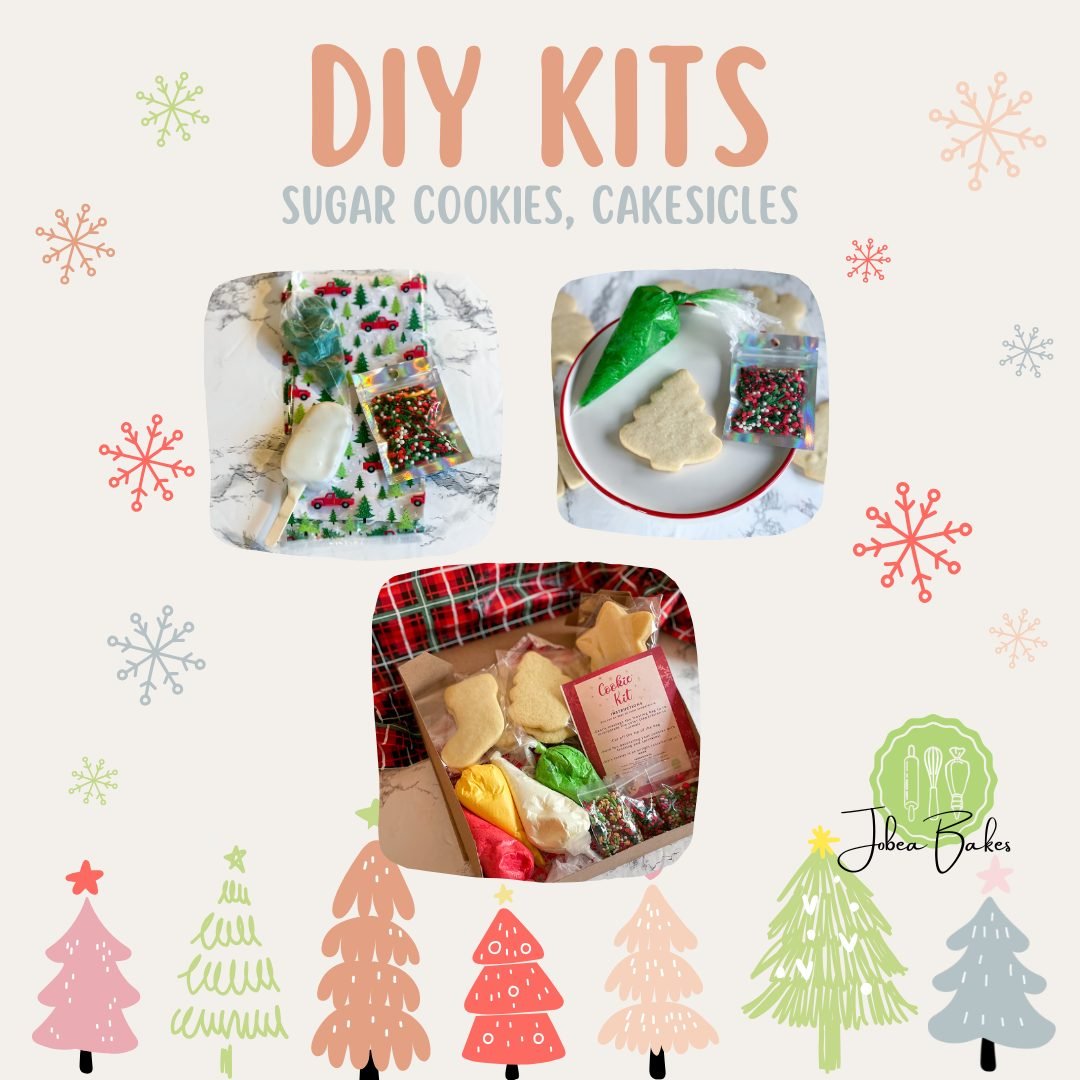 🎨 Holiday Decorating Kits

A gift and an activity? Yes please.

My cookie and cakesicle decorating kits come with everything you need for festive fun at home.
✨ Available in 1, 6, or 12 packs
✨ Perfect for kids, family nights, classrooms, or holiday