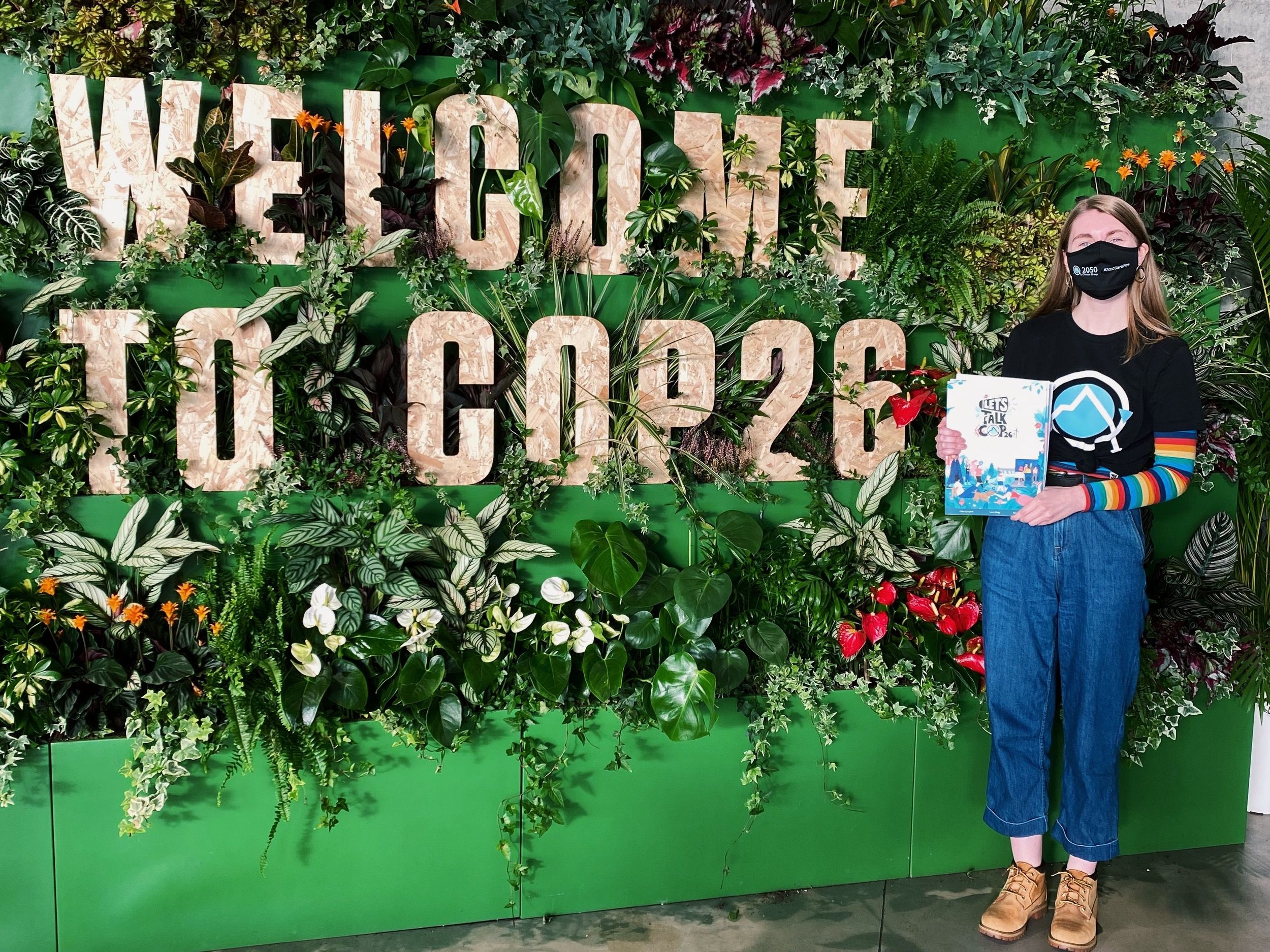 Chloe Campbell takes our Let's Talk COP26 Zone to the Green Zone