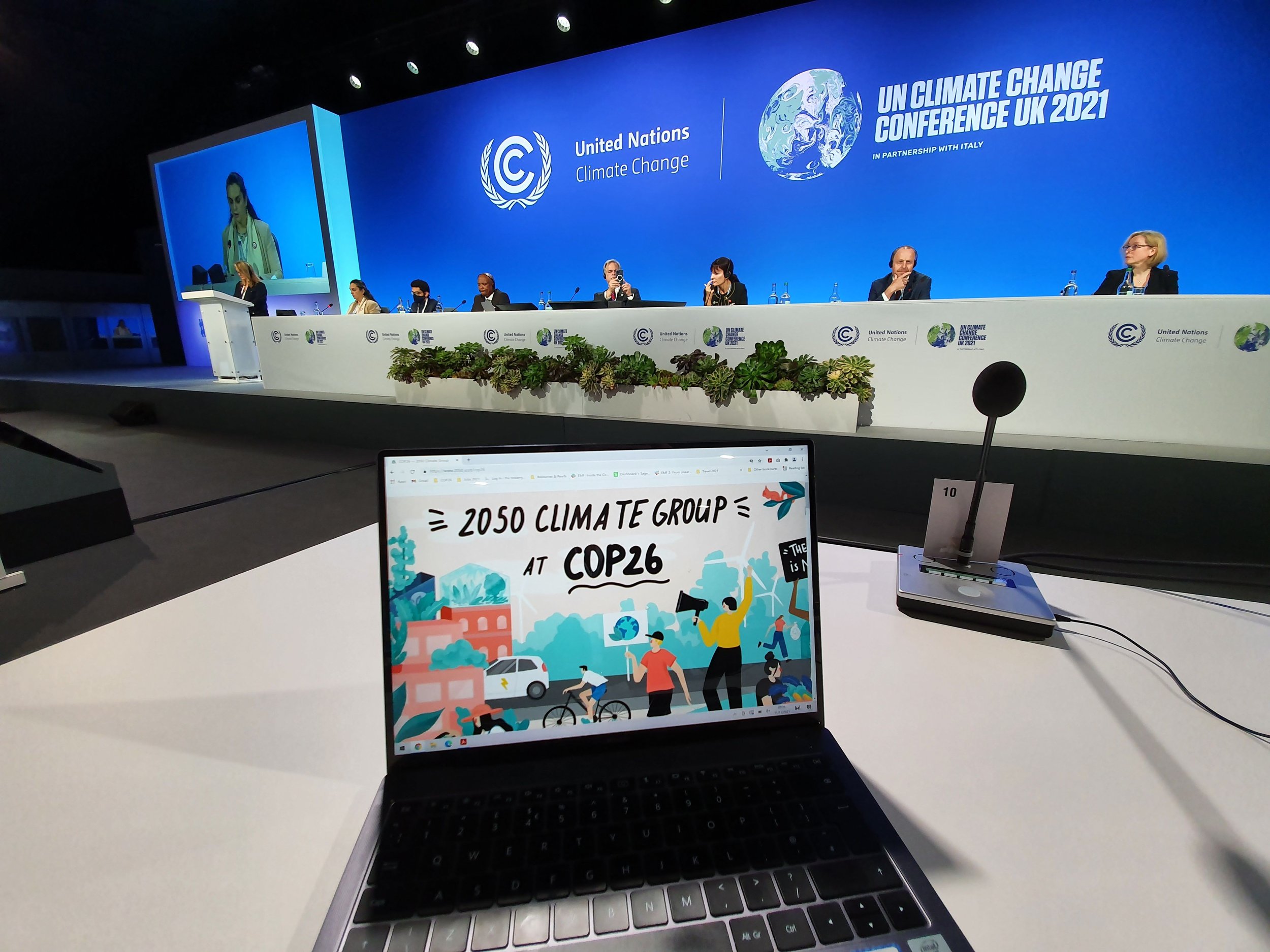 2050 Climate Group attend Presidency Event