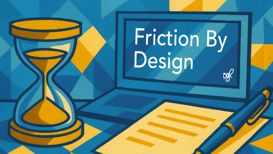 Friction By Design