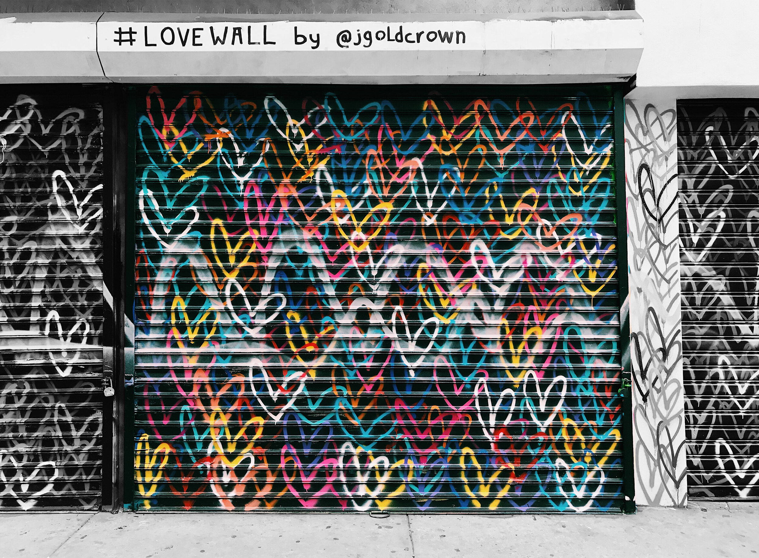 Roller Shutter Art Advertising — WeTheSeeds Creative Art Agency