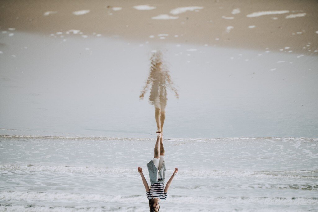 stepping out and walking on water