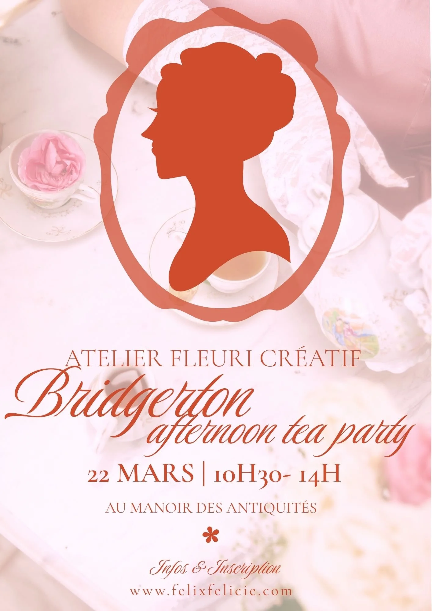 Atelier créatif Peigne fleuri – Spéciale La Chronique des Bridgerton & Afternoon Tea