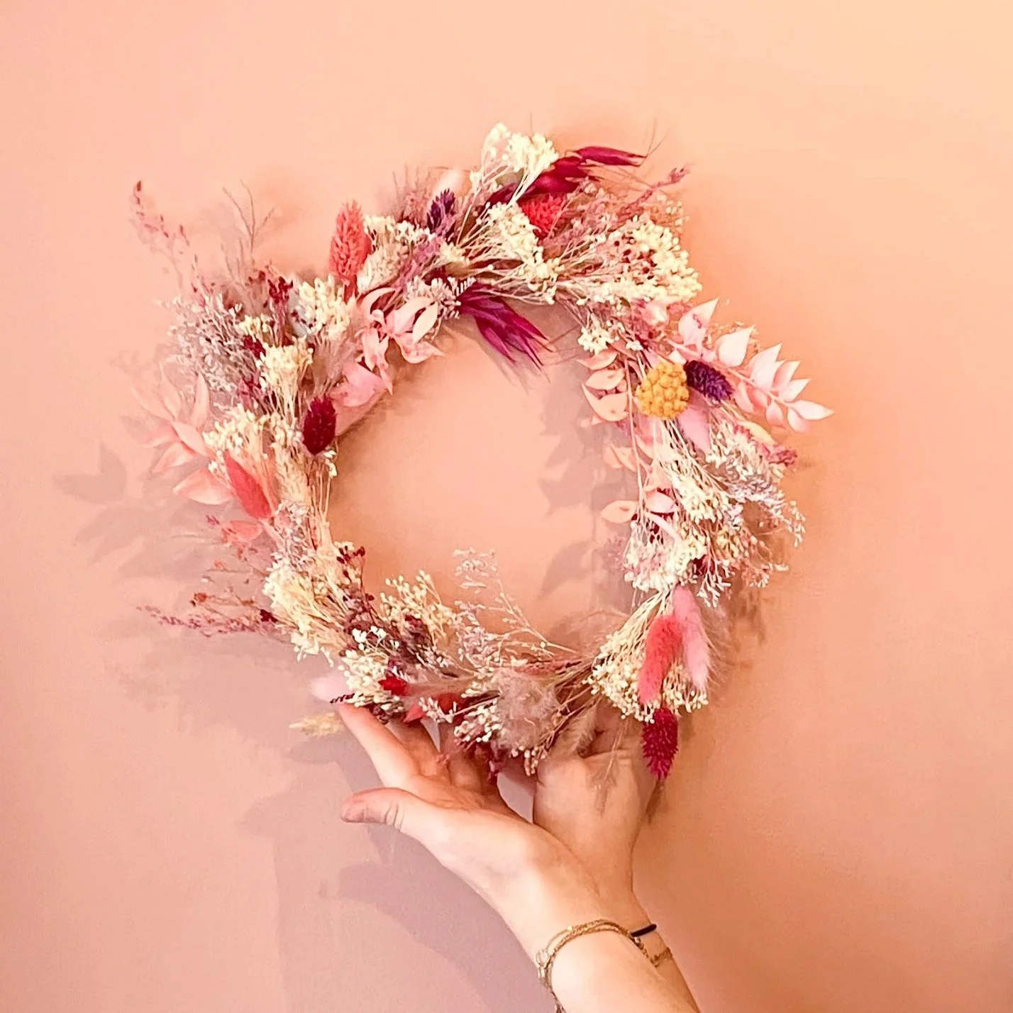 Atelier Couronne de fleurs séchées