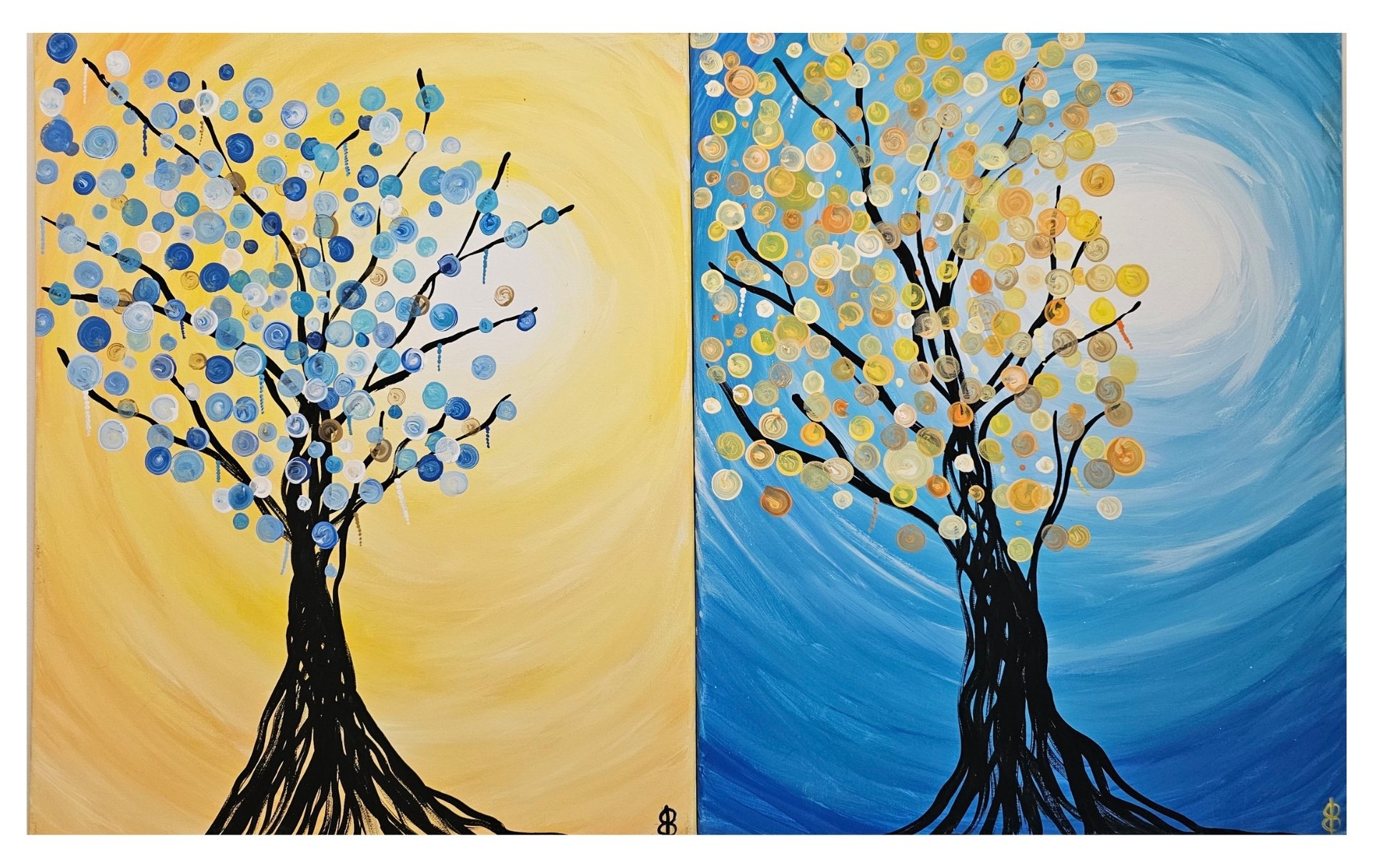 Sunshine Blues / Midnight Sun - Choose Day or Night!