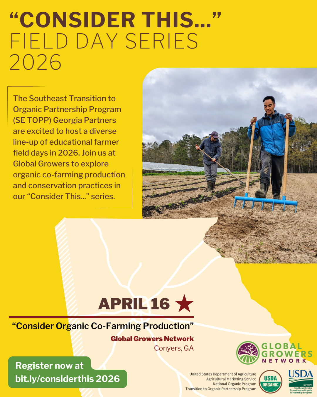 “Consider Organic Co-Farming Production” Farmer Field Day