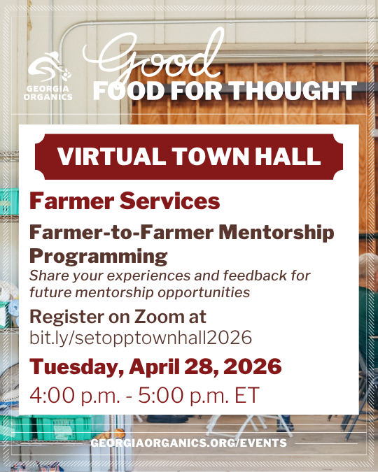 Farmer-to-Farmer Mentorship Programming Virtual Town Hall