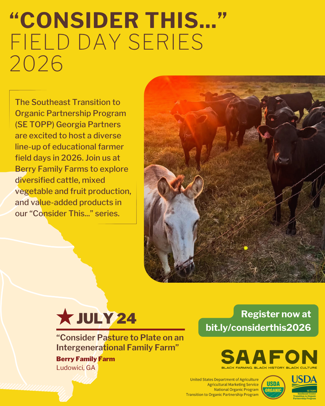 “Consider Pasture to Plate on an Intergenerational Family Farm” Farmer Field Day