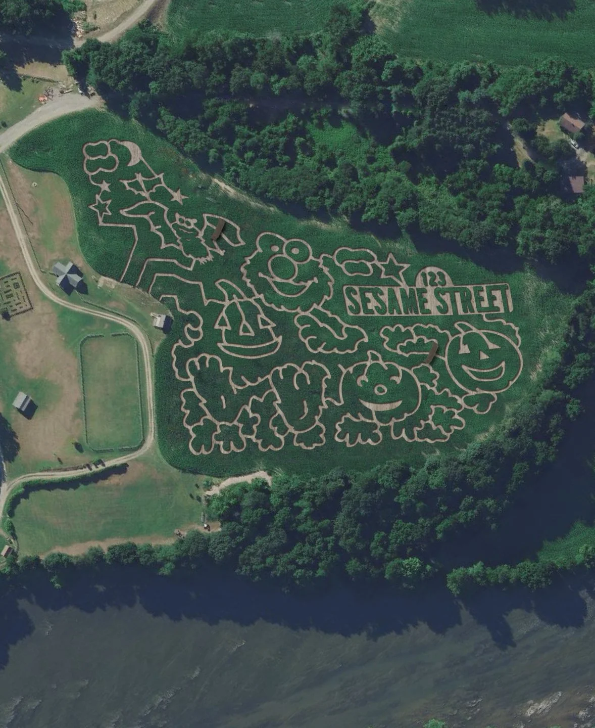 Maze Map | Liberty Ridge Farm | Family Things to Do | Albany, NY ...