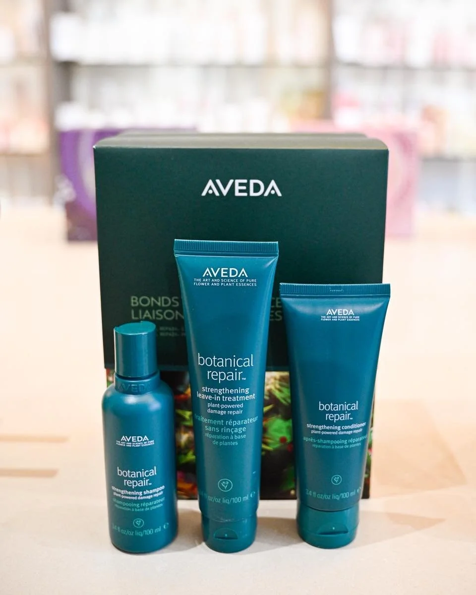 Gift Natures Magic with @aveda gift sets. 

These gift sets hold great value and are the perfect gift for anyone in your life. 

Sets are available at all of our Salons while supplies last, plus get a free gift with purchase when you grab an Aveda se