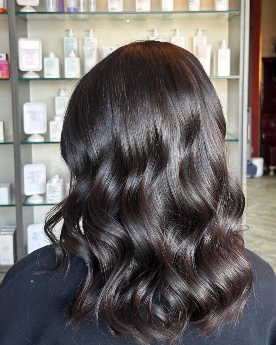 There is just something about that rich, healthy hair.