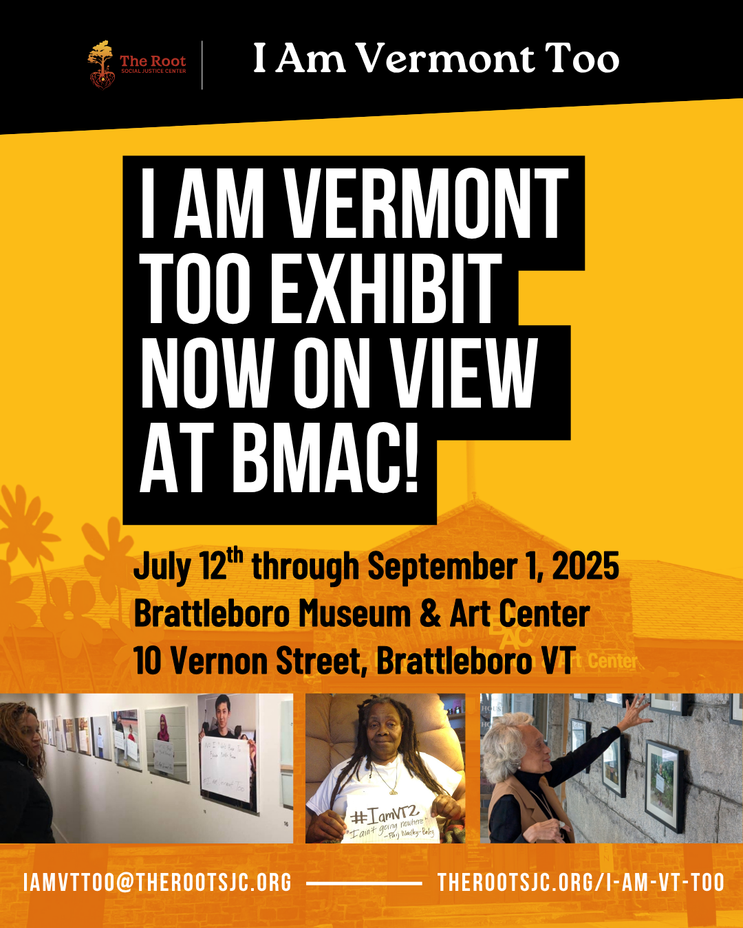 I Am Vermont Too Exhibit on view at Brattleboro Museum & Art Center