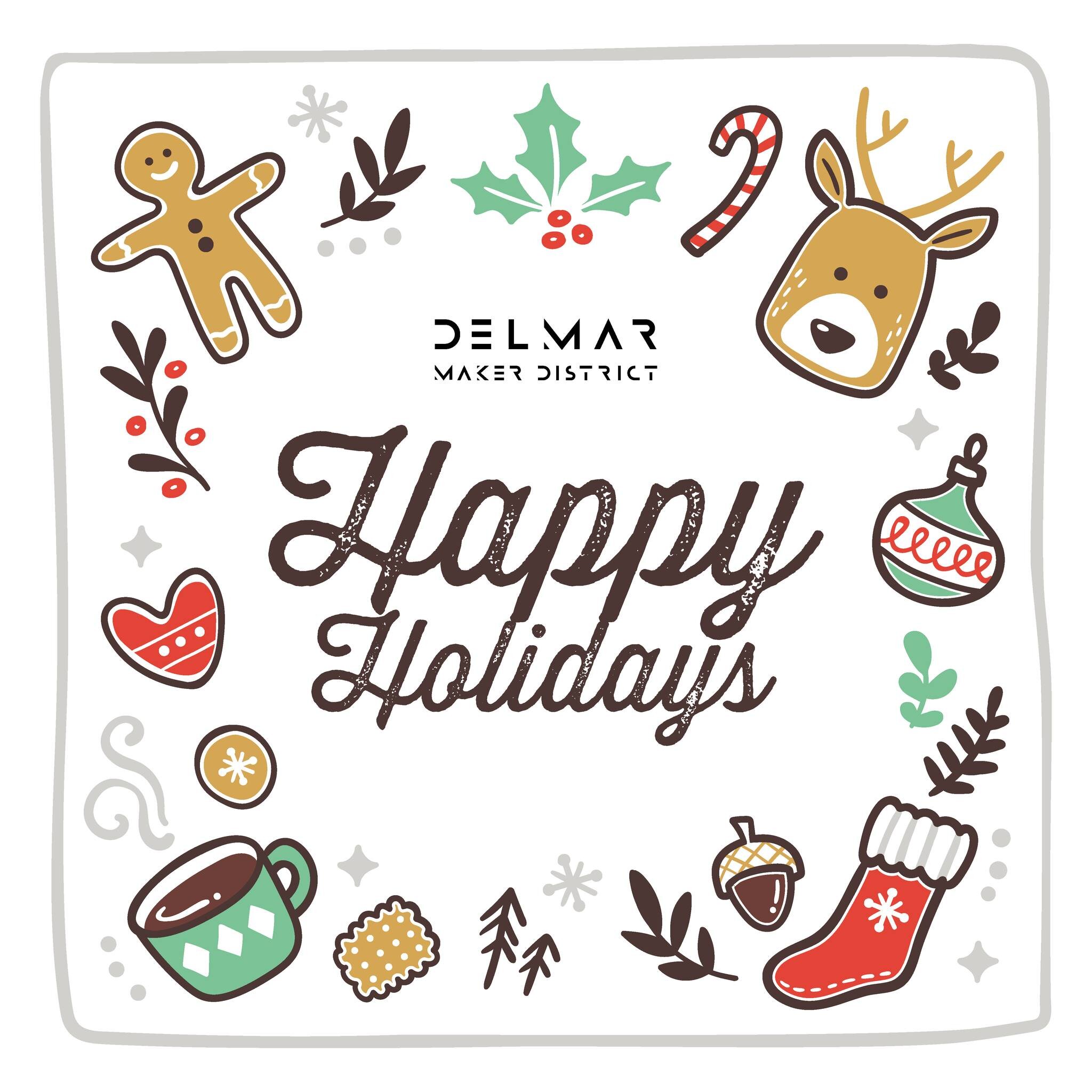 Happy Holidays makers! 
We wish you all a wonderful holiday season filled with laughter and love.