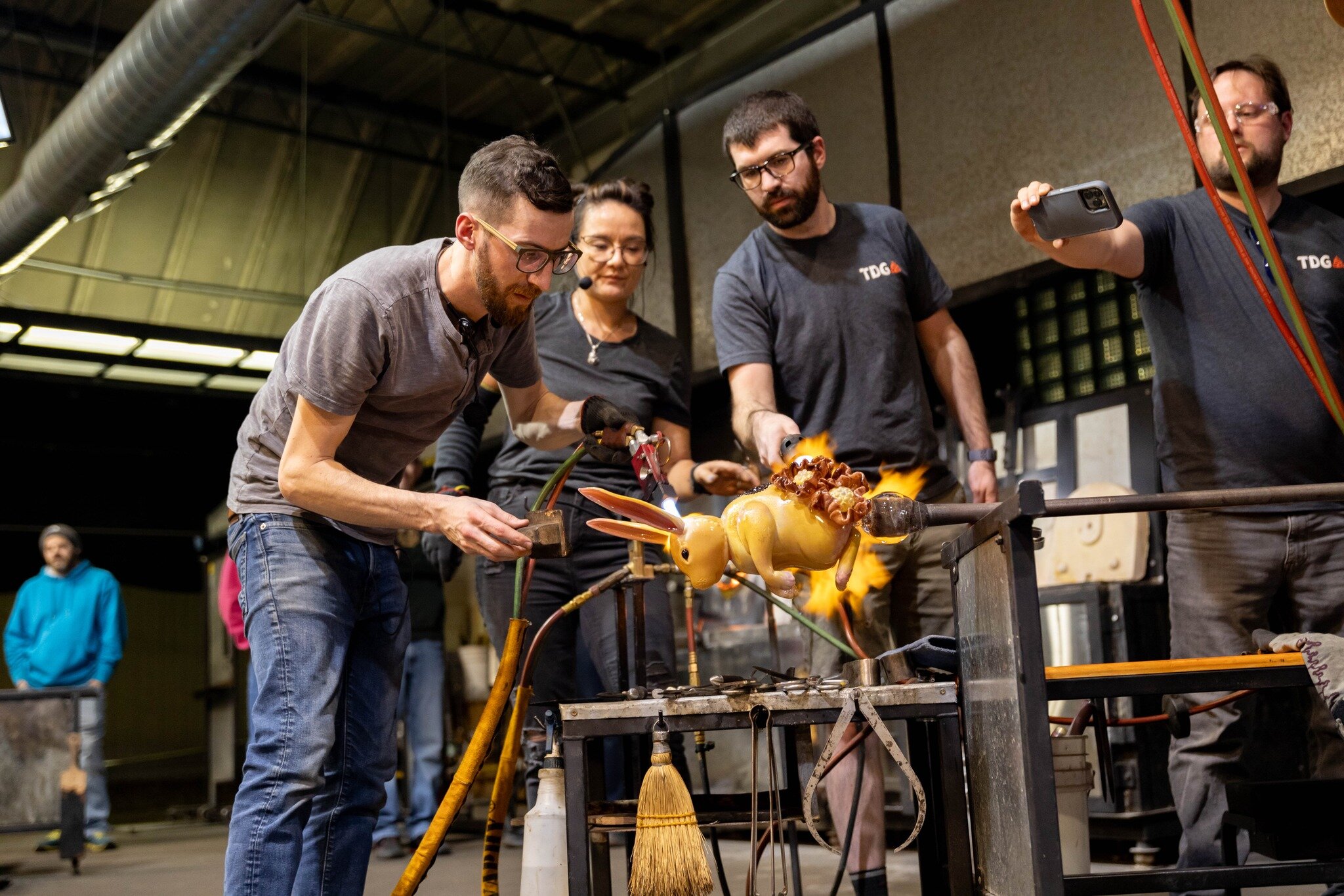 That's a wrap on 2023 Third Fridays! 

@stlglass  had a grand night with @m.i.n.h.i and @yeahsharvin from Netflix's &quot;Blown Away&quot;. 

@craftalliance and @made_makerspace were full of holiday cheer for the last Third Friday of the year. 

We h