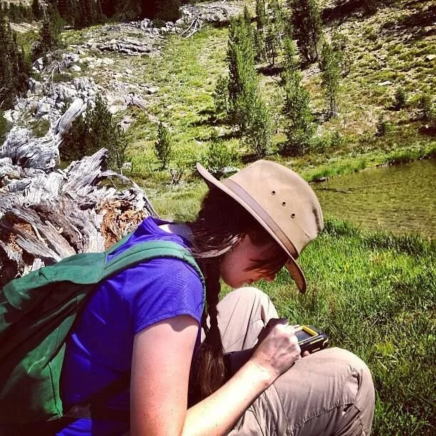 Inventory & Monitoring, Sawtooth Wilderness Area. Credit: Saya Clancy.