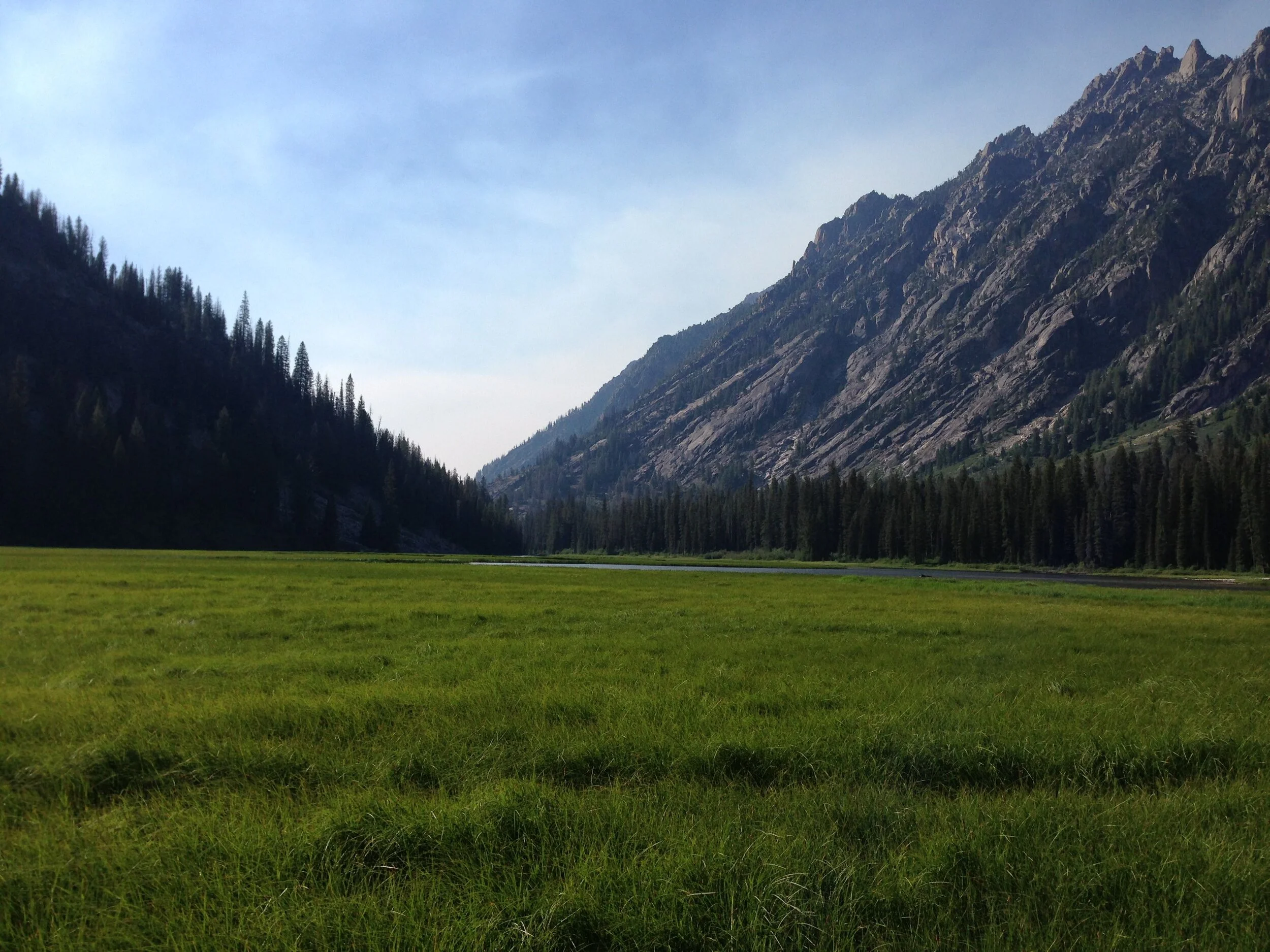Exploring the Sawtooth WIlderness Area.