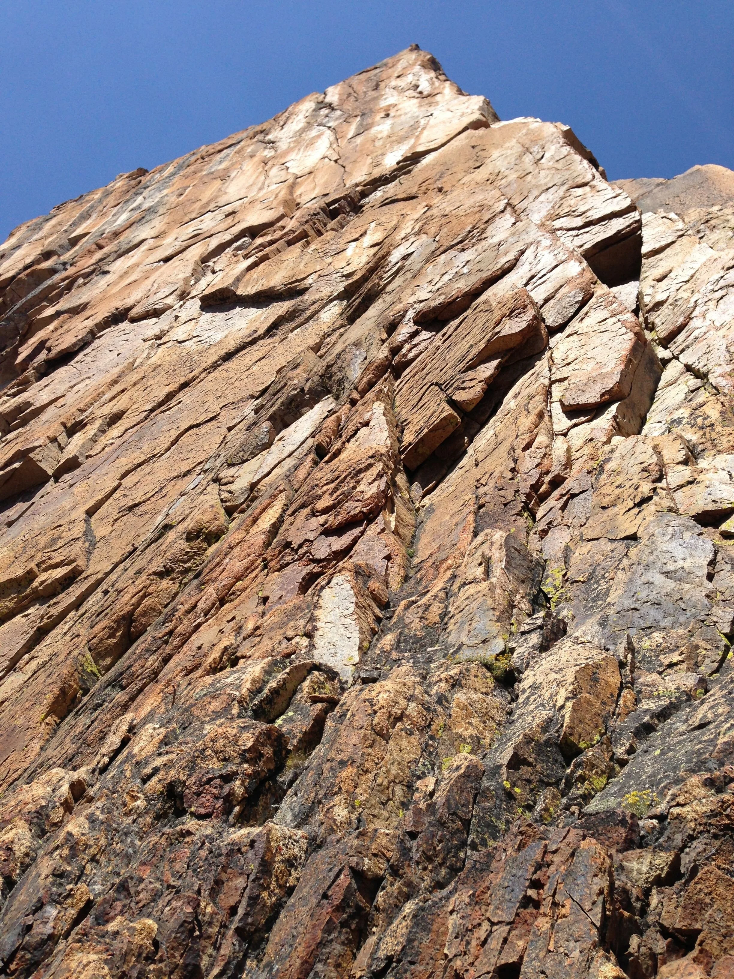 Millions of years of Earth's history in one photograph, Sawtooth Mountains, Idaho.