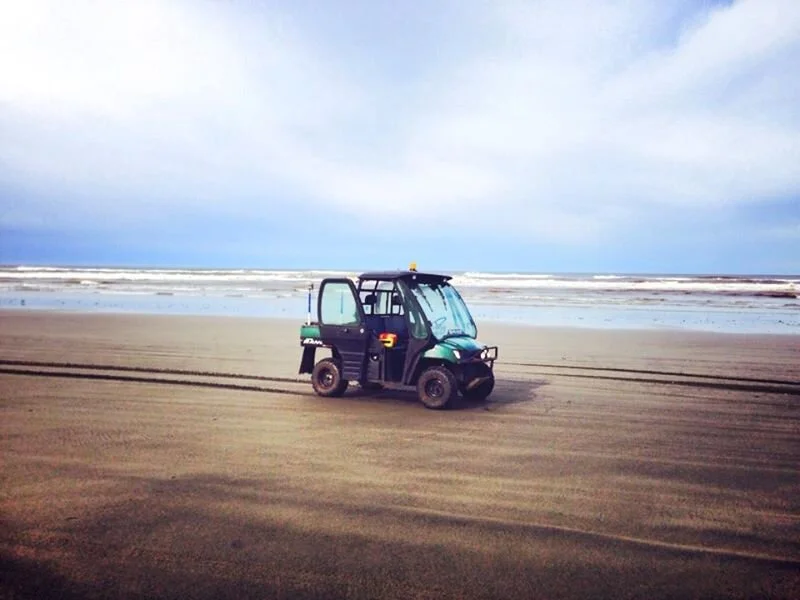 Surface mapping, Klipsan Beach, Washington.