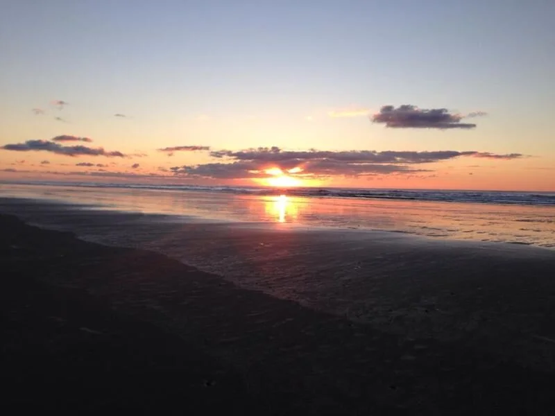 Sunset, Grayland, Washington.