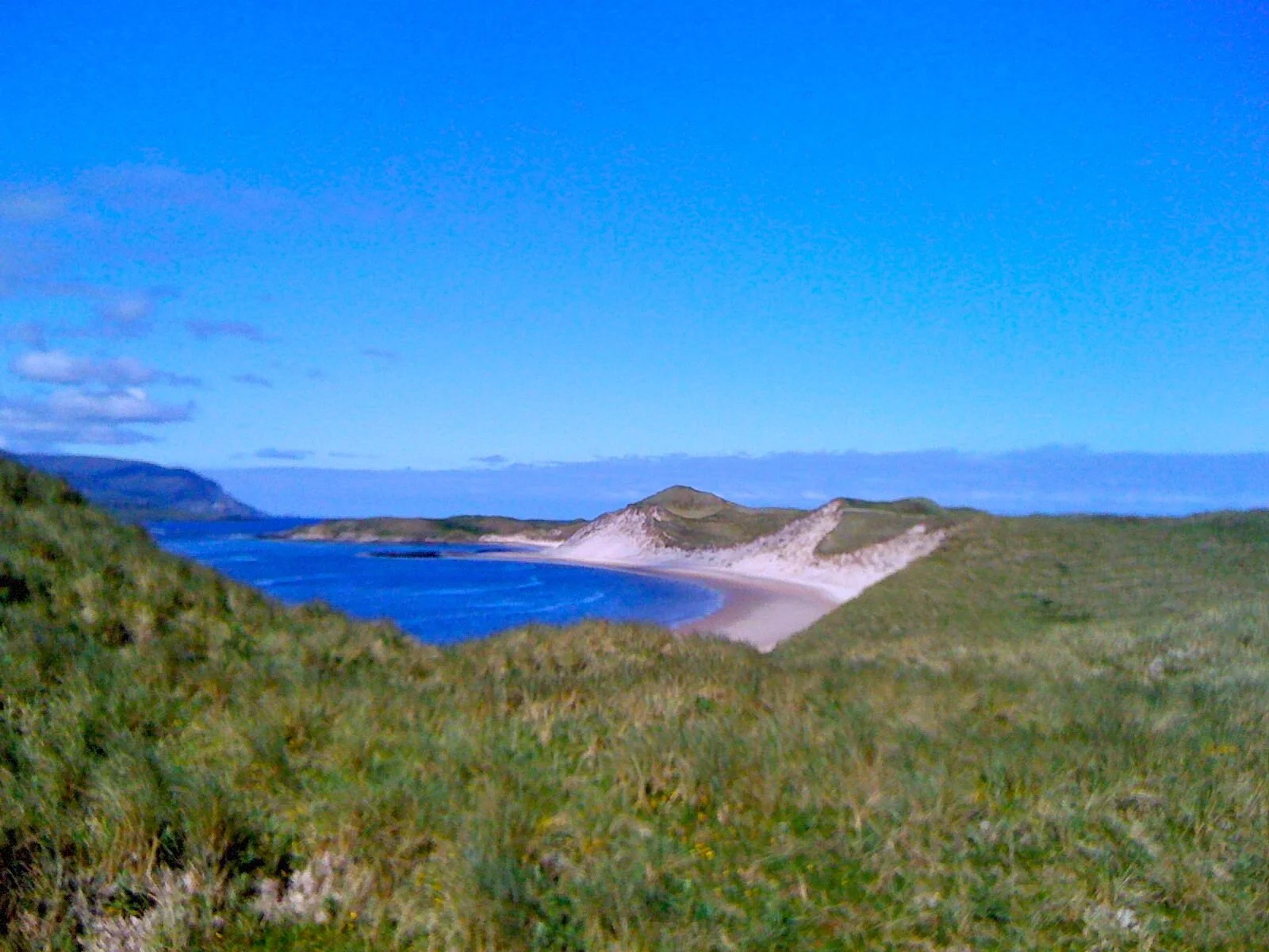 The beach at Tramore, County Donegal, Ireland.