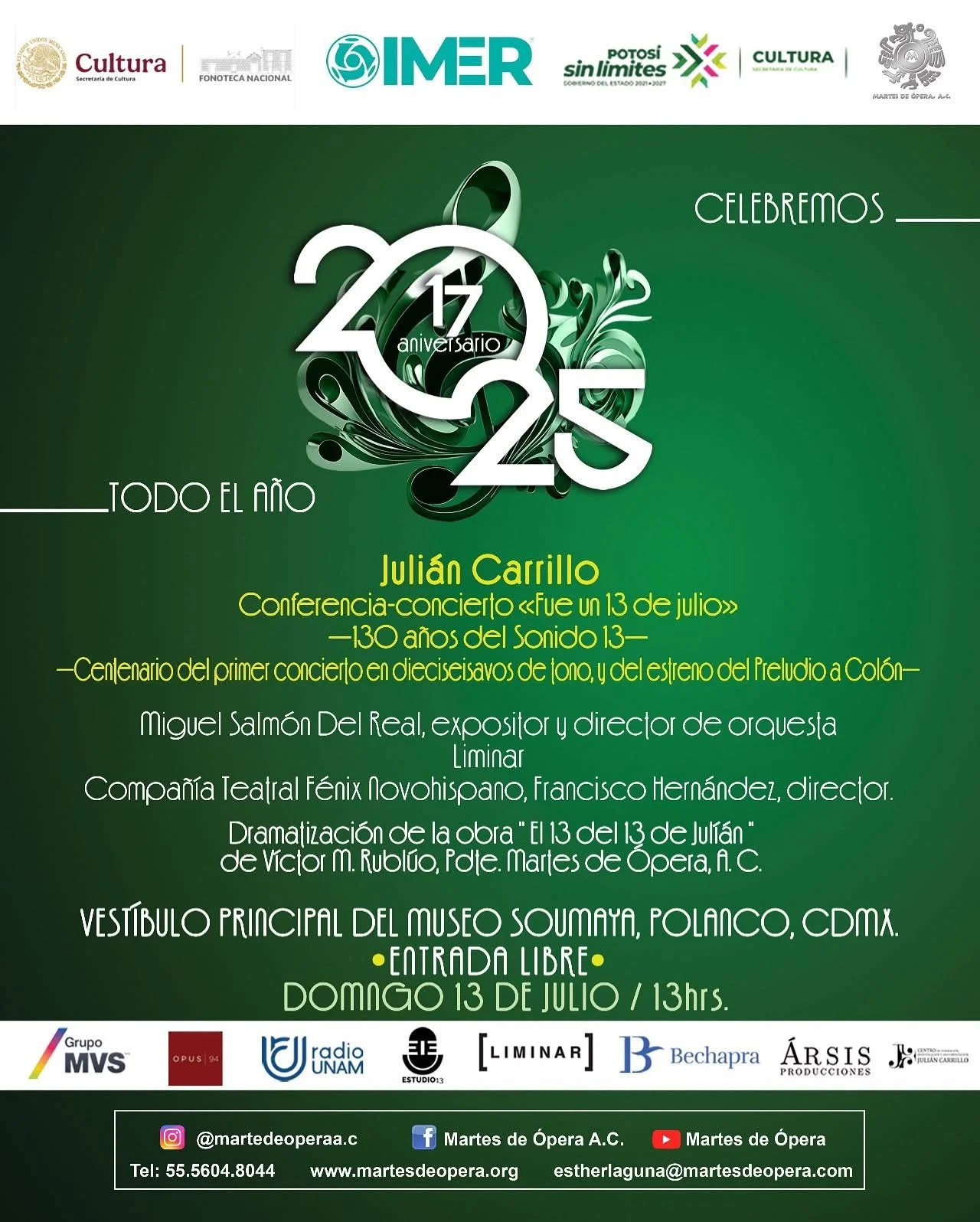 Julián Carrillo - Homenaje por los 150 años de su natalicio