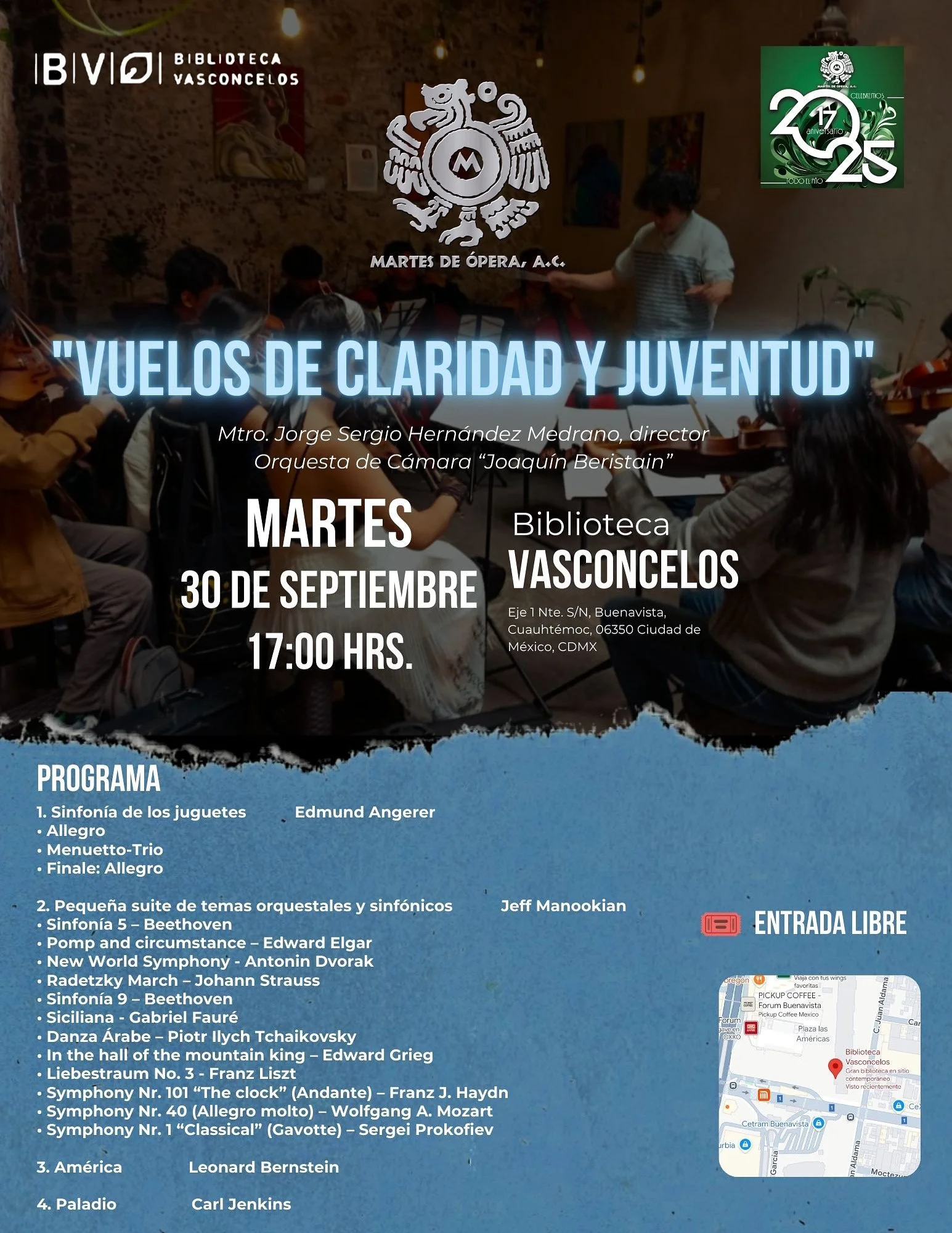 "VUELOS DE CLARIDAD Y JUVENTUD".