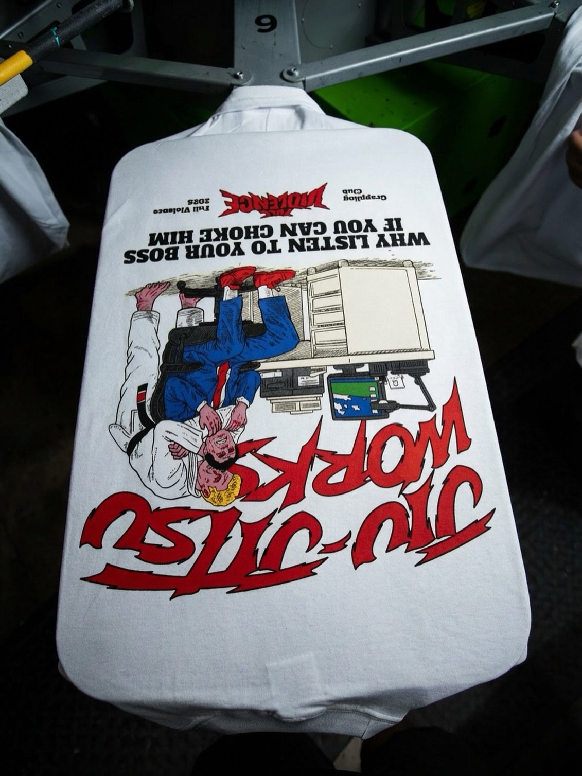Pressing more @fullviolence 💥🔥🔥

#tshirtprintingRoseville
#tshirtprinting 
#tshirtprintingsacramento 
#freshpressink