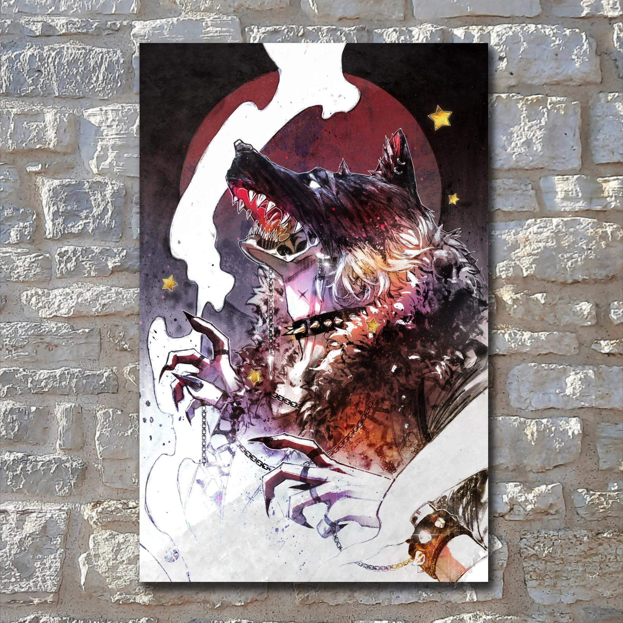 Man in Wolf's Clothing - Large Poster Print